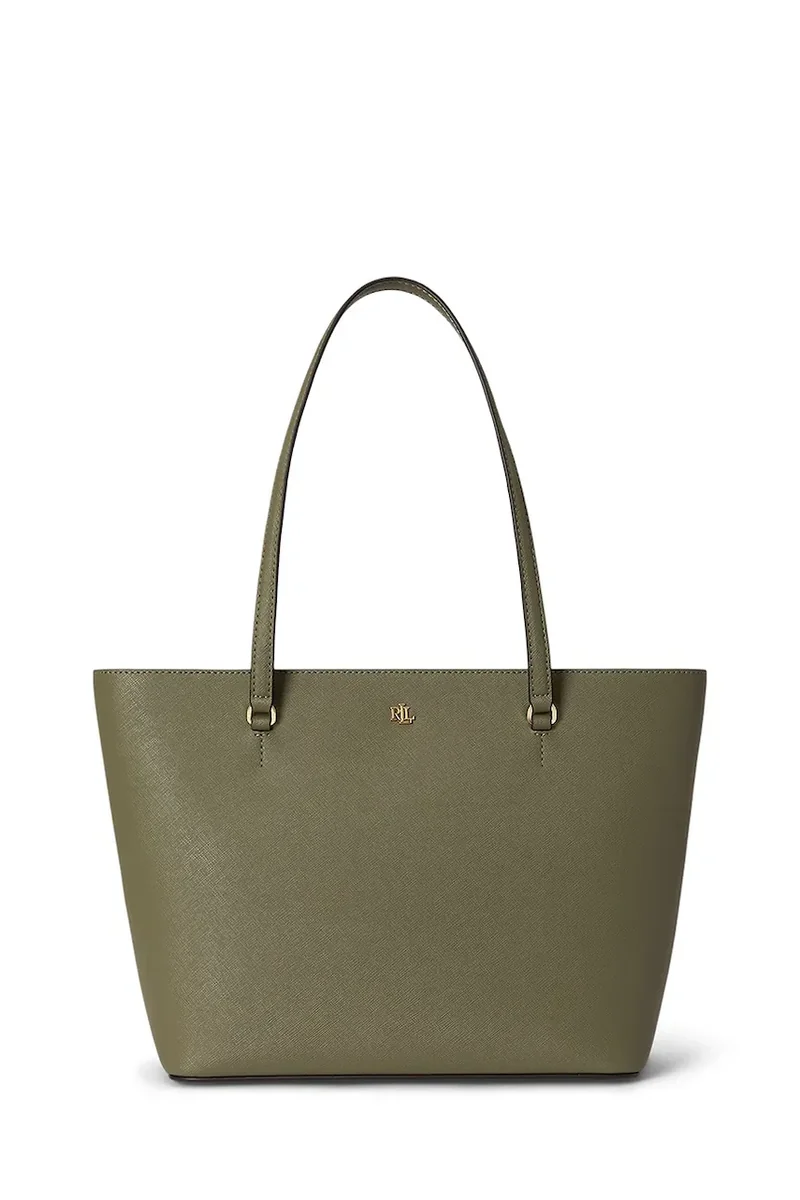 Lauren Ralph Lauren geantă shopper pentru femei, din piele