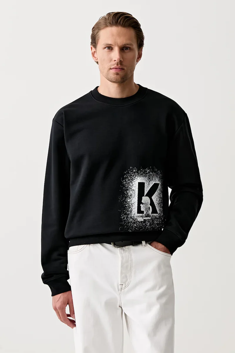 Karl Lagerfeld Jeans hanorac pentru bărbați cu bumbac