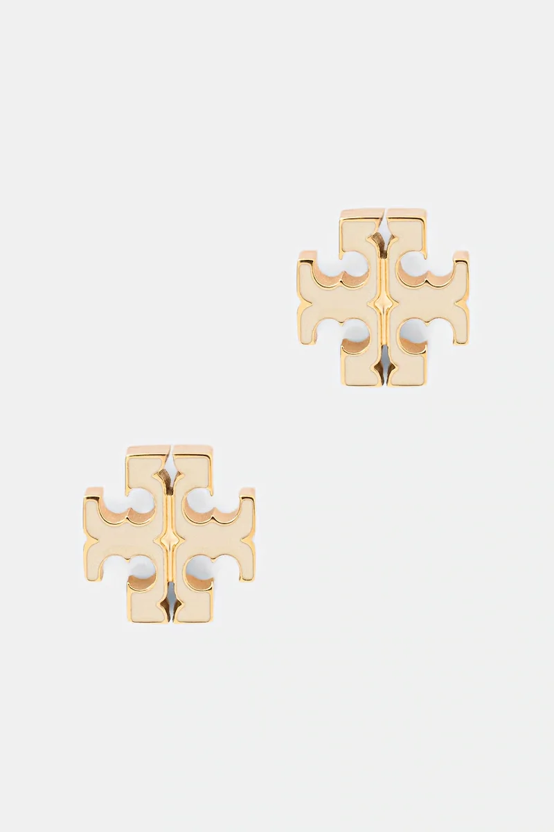 Tory Burch cercei pentru femei din oțel inoxidabil email Icon