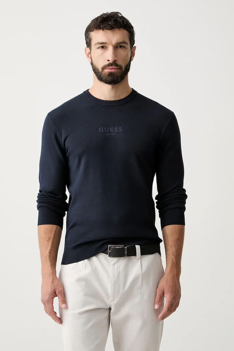 Guess pulover pentru bărbați cu vâscoză MASON