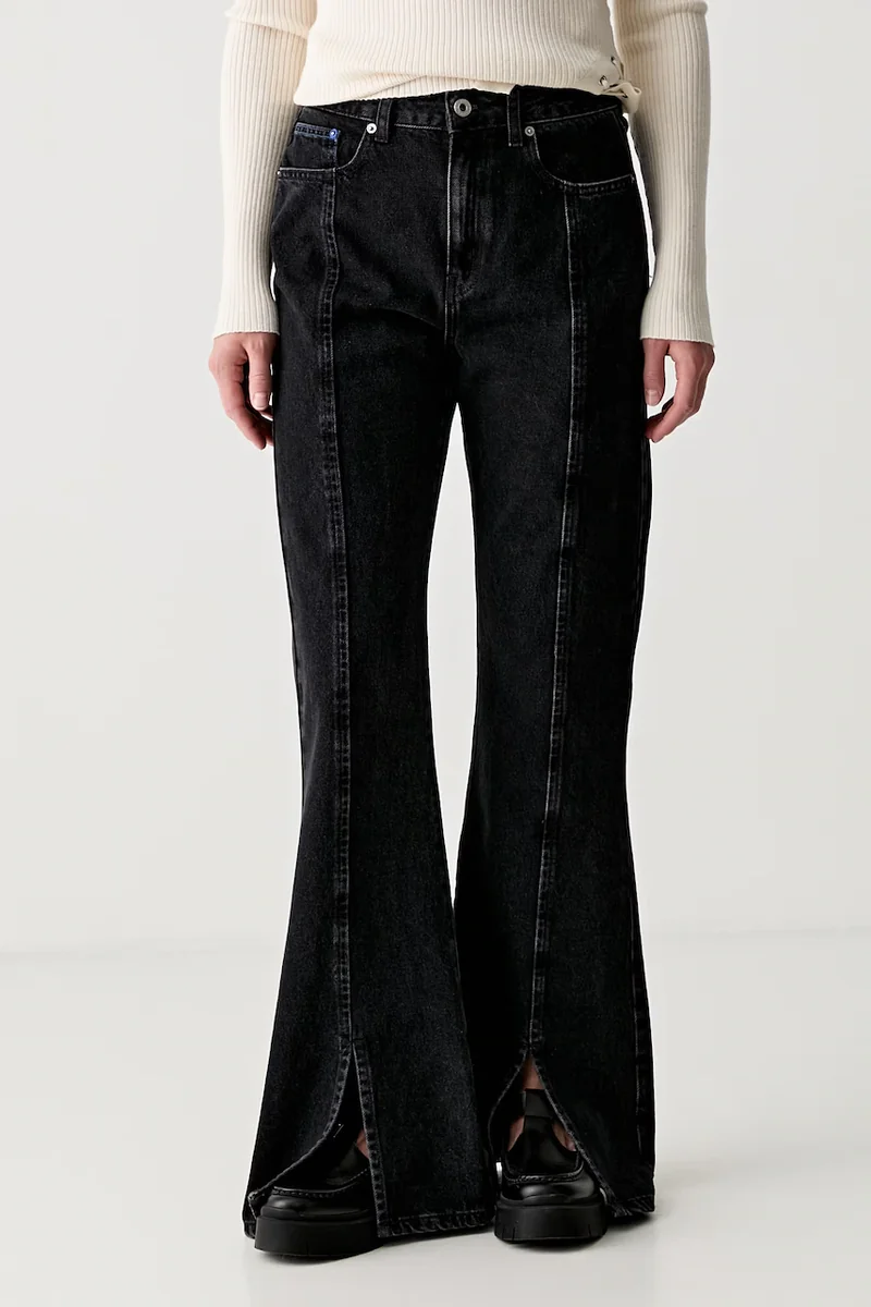 Karl Lagerfeld Jeans blugi flared pentru femei