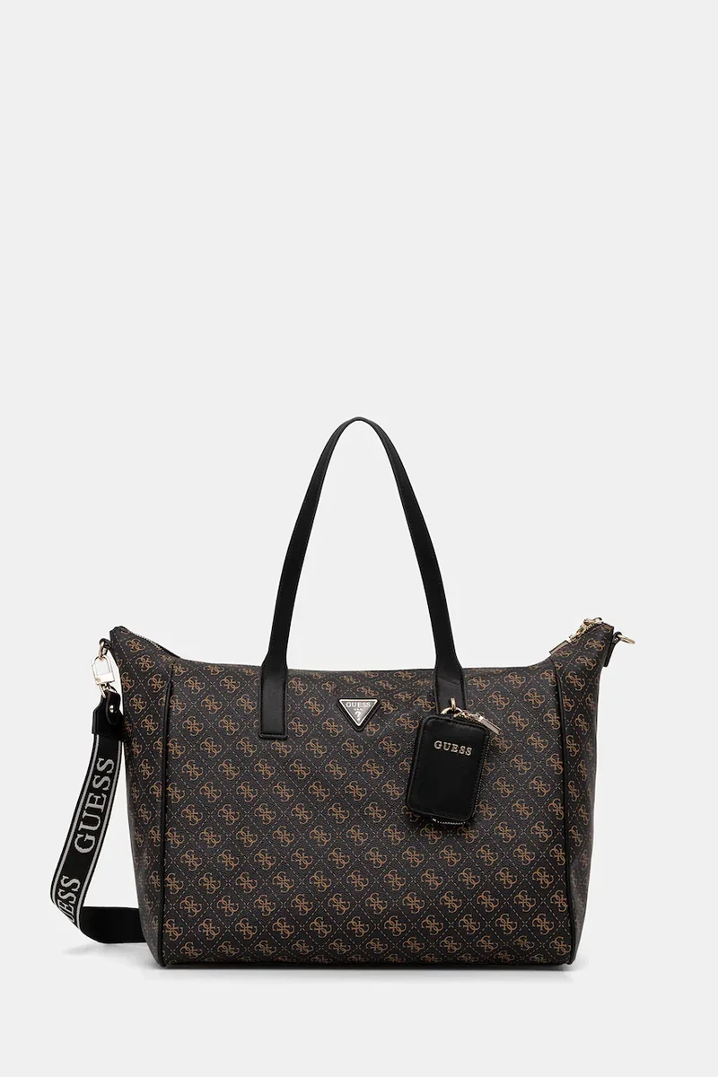 Guess geantă shopper pentru femei cu imitație de piele LATONA