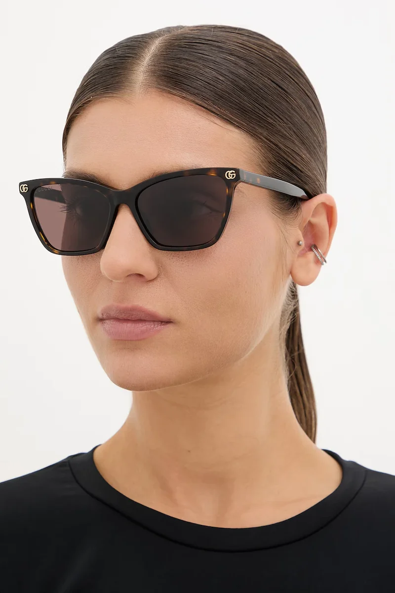 Gucci ochelari de soare cat eye pentru femei
