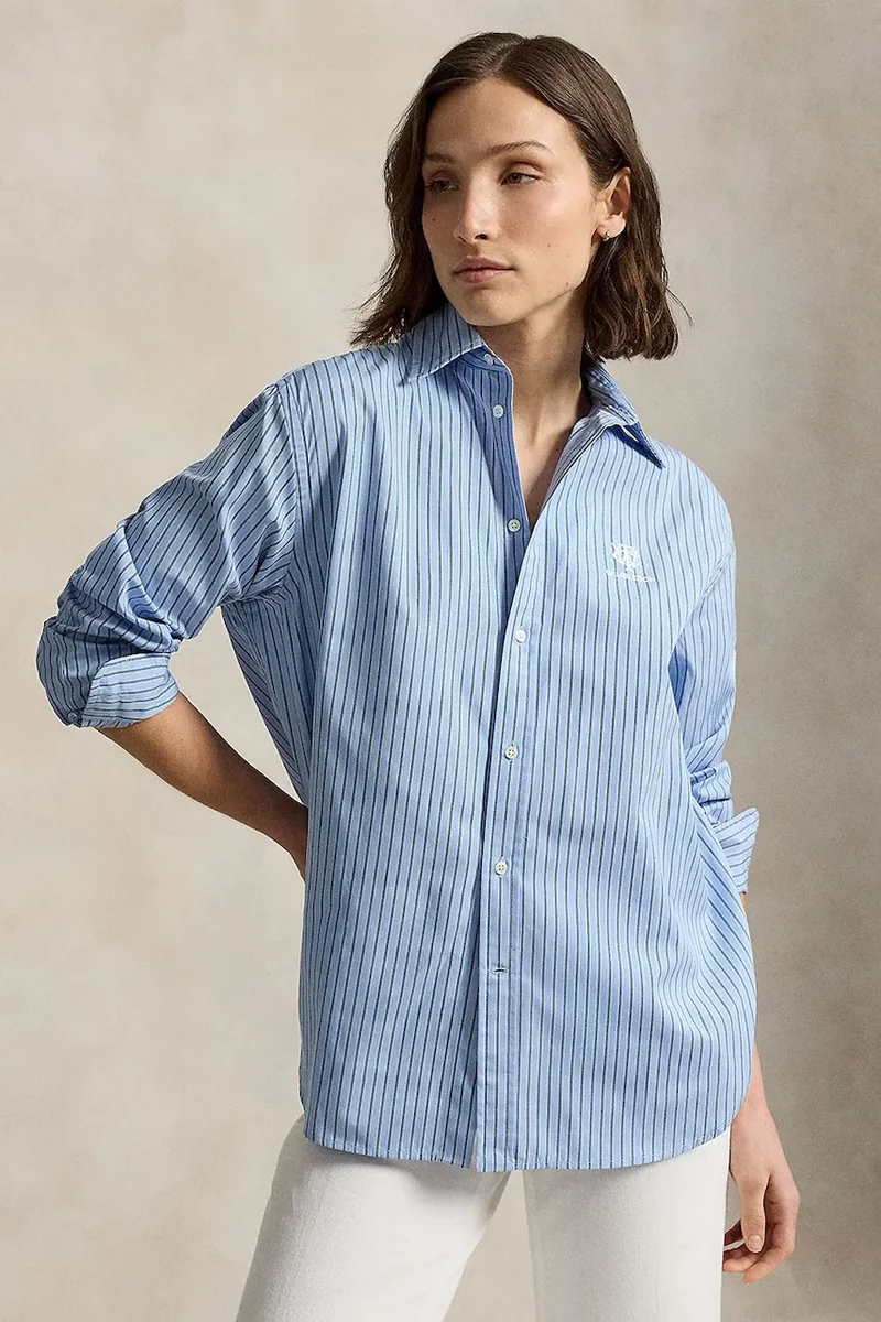 Polo Ralph Lauren cămașă pentru femei din bumbac Wimbledon