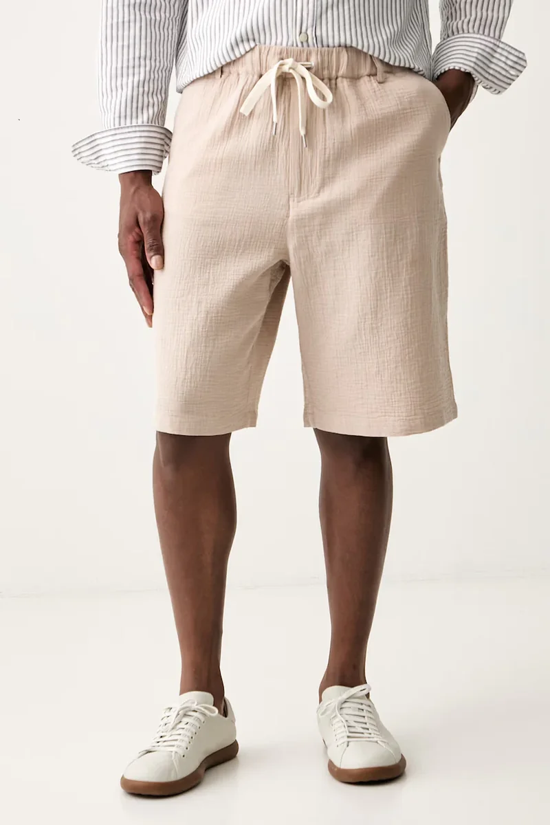 AllSaints pantaloni scurți pentru bărbați, din bumbac TAIKO