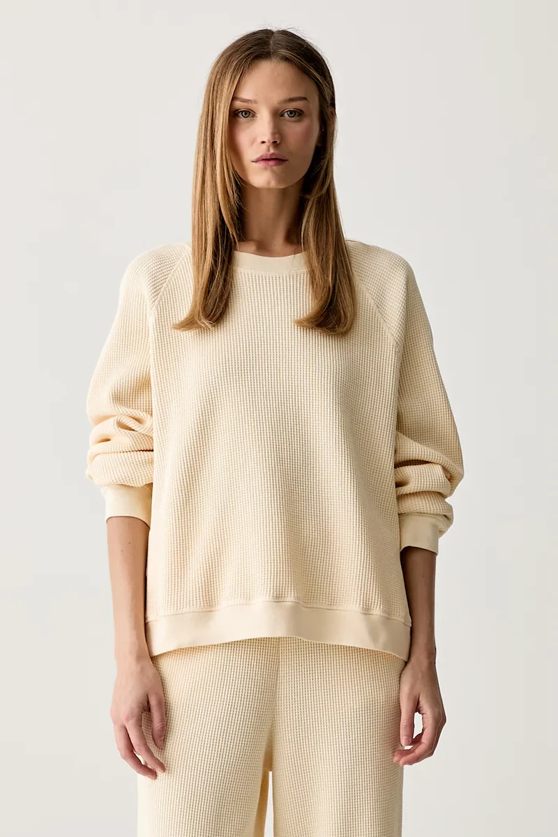 American Vintage hanorac oversized pentru femei din bumbac