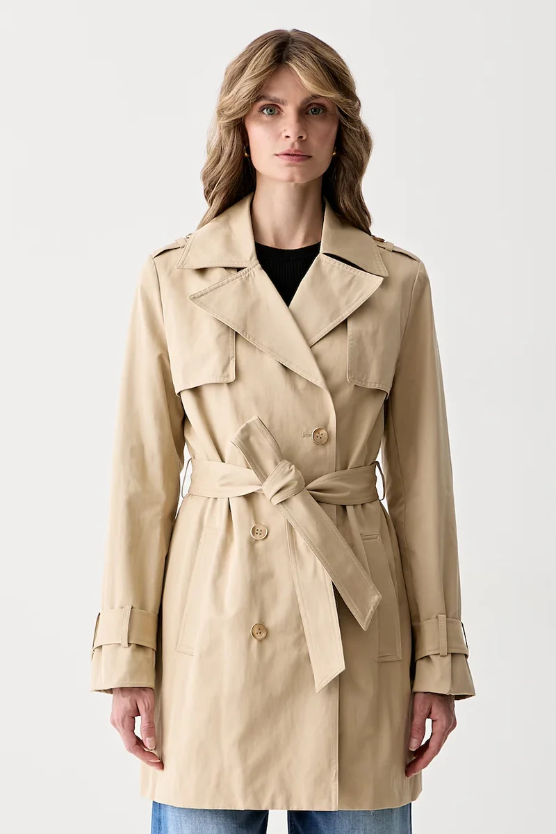 Guess trenci pentru femei cu bumbac JULIANE