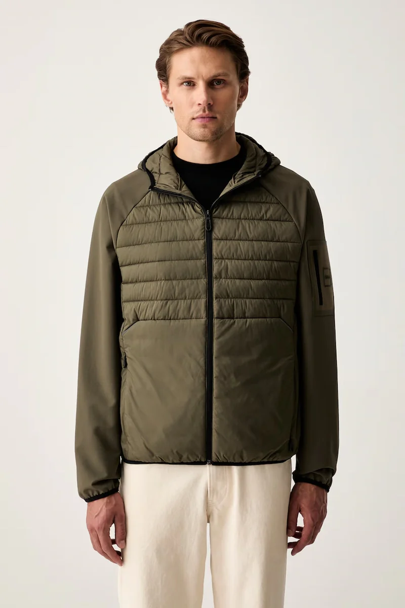 BOSS Green jachetă scurtă pentru bărbați J_Urbanex Hybrid HD