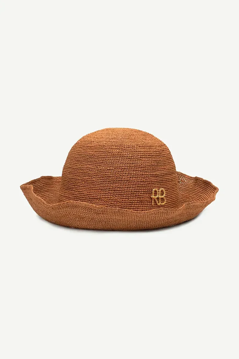 RUSLAN BAGINSKIY șapcă de tip bucket pentru femei împletită Bucket Hat