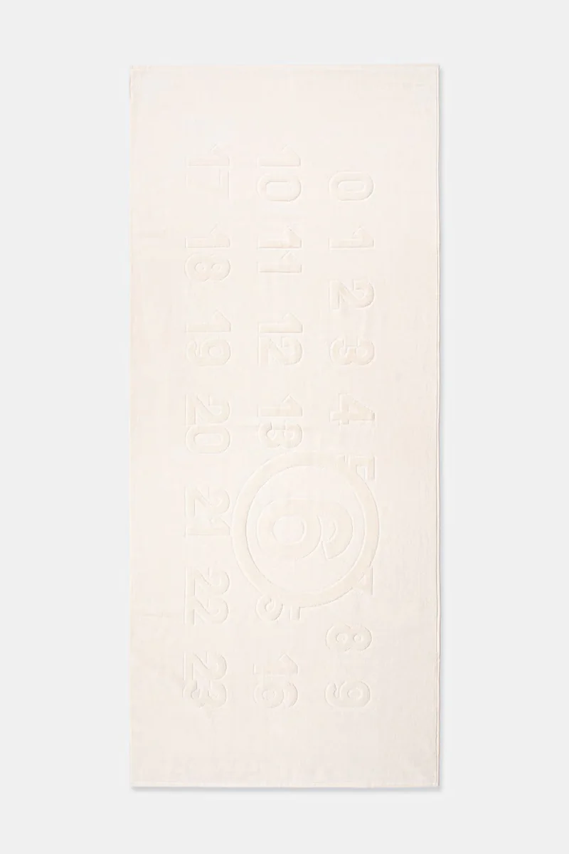 MM6 Maison Margiela Prosop de plajă din bumbac