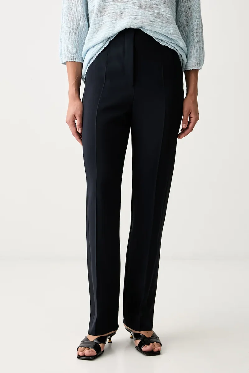 BOSS pantaloni de costum pentru femei cu acetat Tanjana2