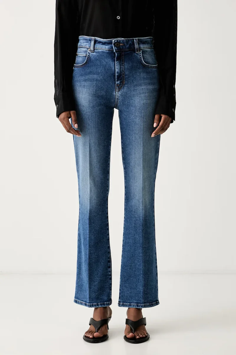 Weekend Max Mara blugi bootcut pentru femei WKDRAPALLO