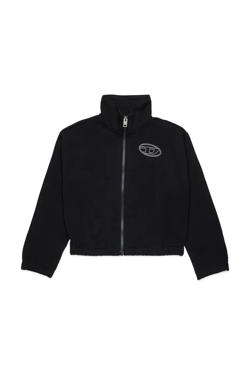 Diesel hanorac cu fermoar pentru copii cu bumbac SALILA SWEAT-SHIRT