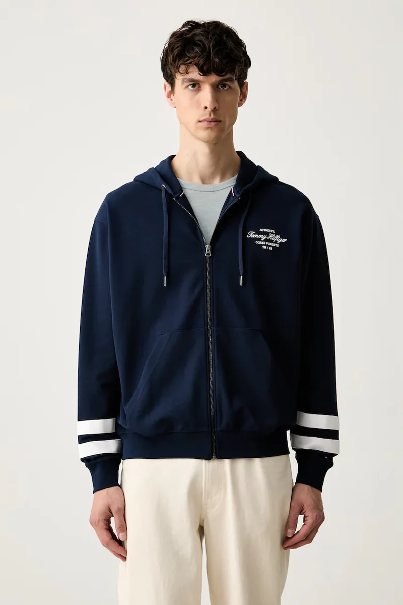 Tommy Hilfiger hanorac cu fermoar și glugă pentru bărbați