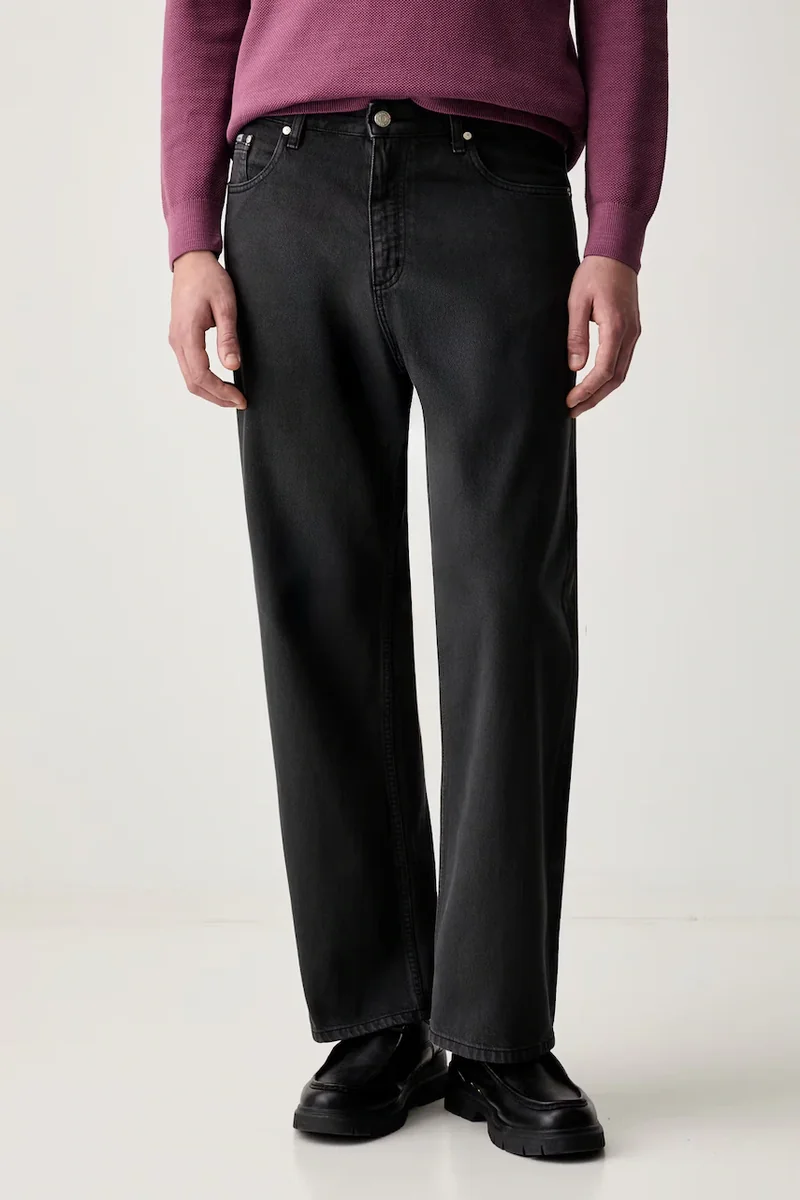 Marc O'Polo blugi wide leg pentru bărbați