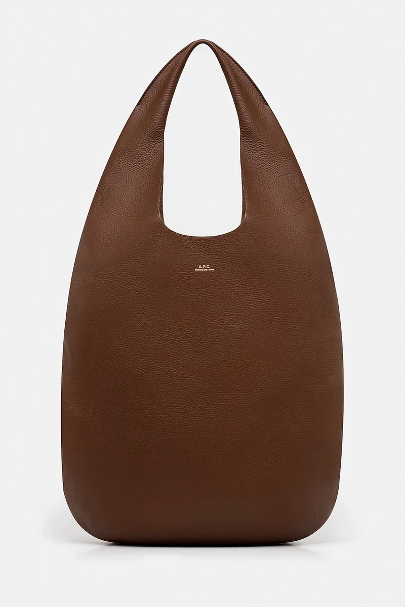 A.P.C. poseta de piele le neige