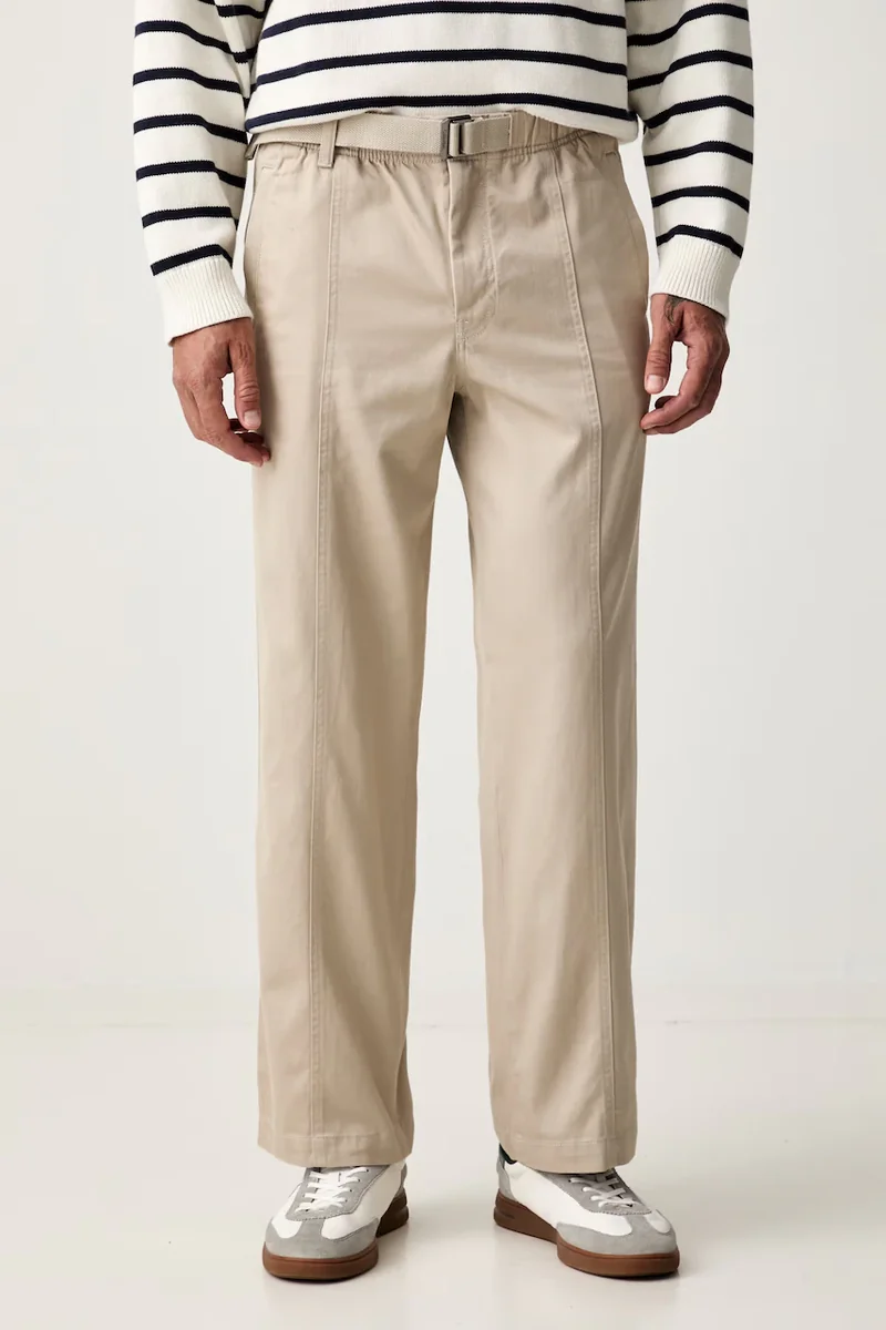 Calvin Klein Jeans pantaloni baggy pentru bărbați din bumbac