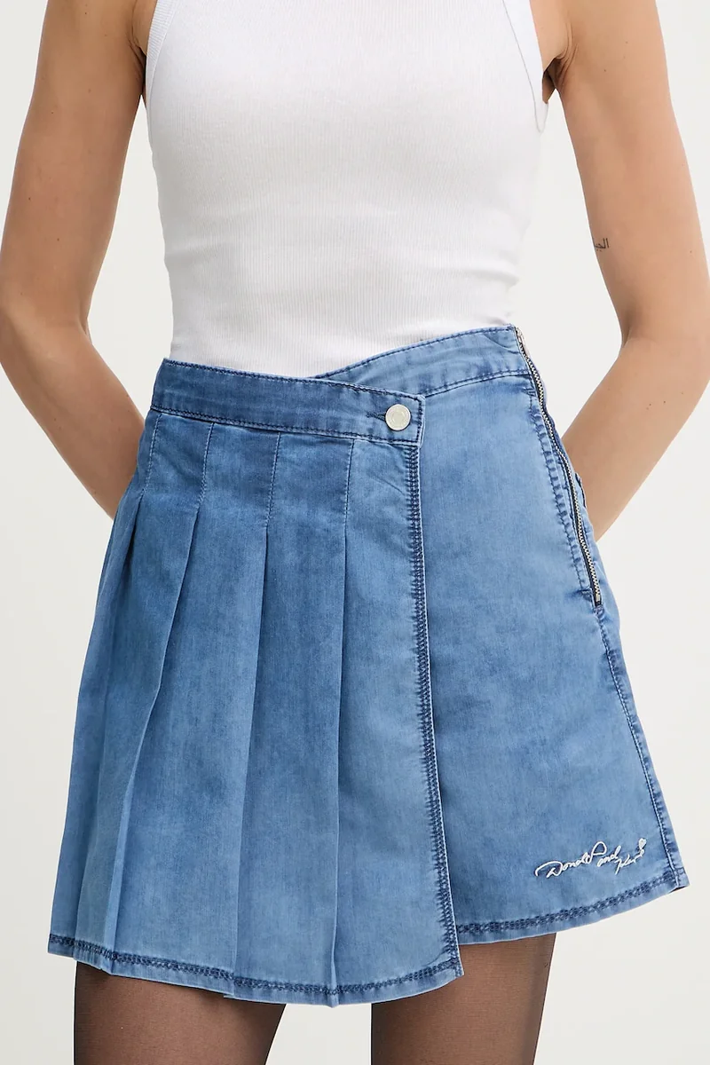 Karl Lagerfeld fustă și pantaloni denim KL X DISNEY