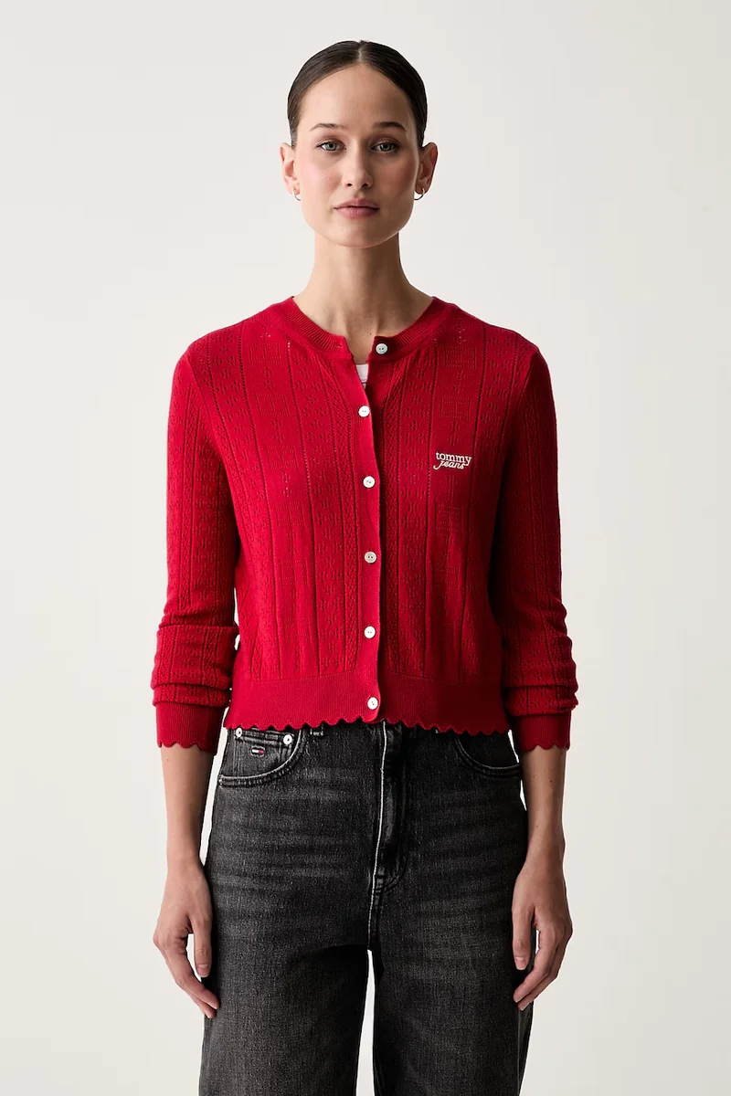 Tommy Jeans cardigan pentru femei cu vâscoză