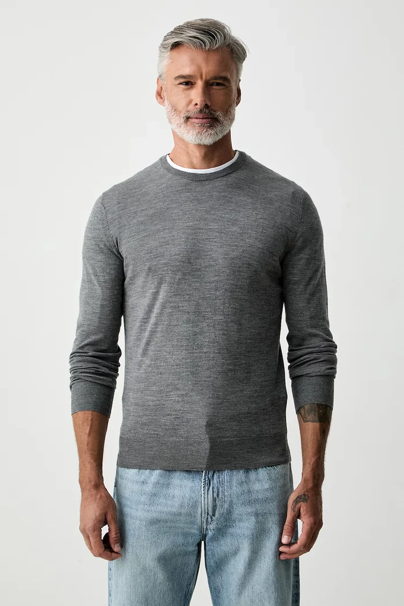Hackett London pulover pentru bărbați din lână merino