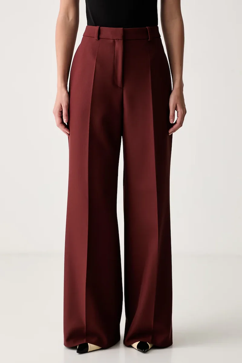 HUGO pantaloni wide leg pentru femei Hasmina