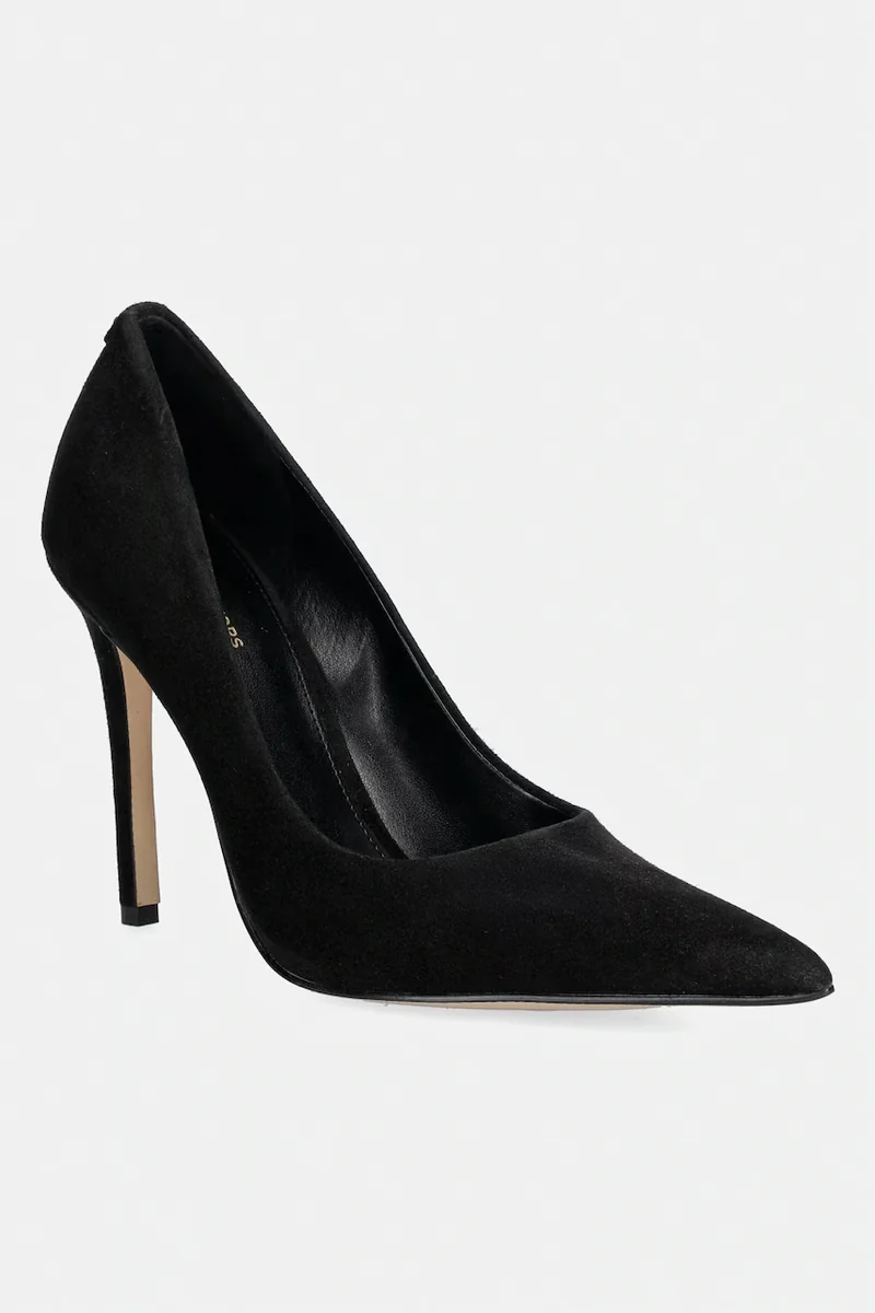 MICHAEL Michael Kors pantofi cu toc stiletto din piele întoarsă Elyse High Pump
