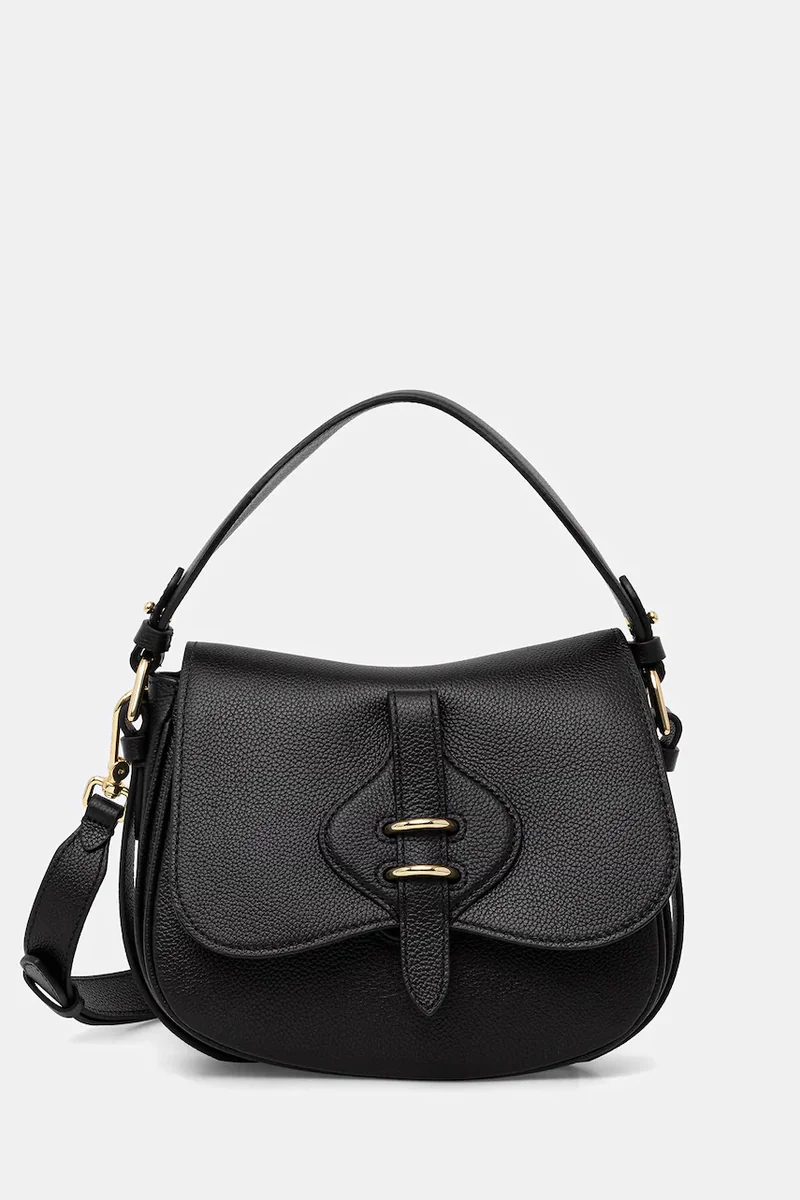 Coccinelle geantă crossbody pentru femei din piele MAVERY