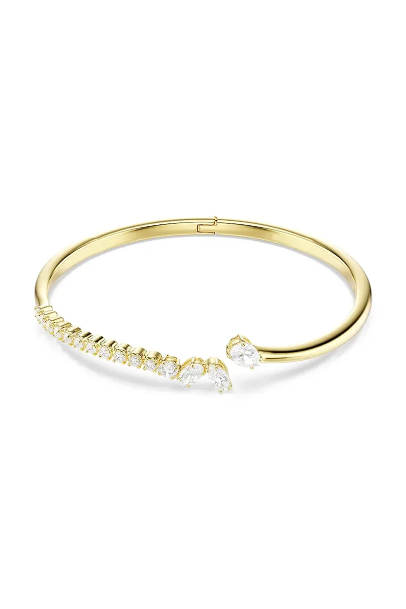 Swarovski brățară pentru femei placată cu aur zirconiu cubic MESMERA