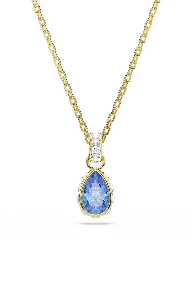 Swarovski lănțișor pentru femei placat cu aur zirconiu cubic CHROMA