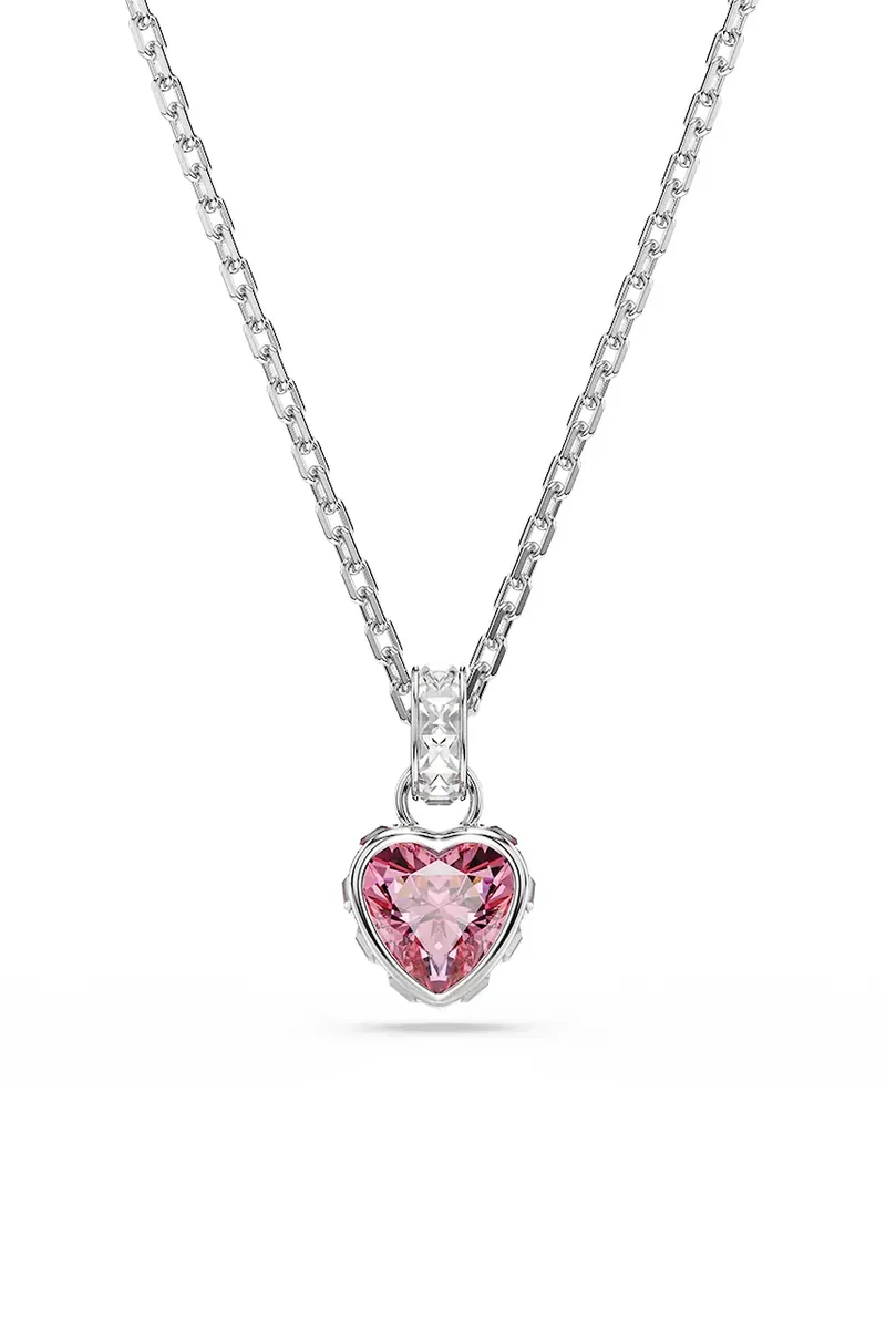 Swarovski lănțișor pentru femei din metal cu zirconiu cubic CHROMA