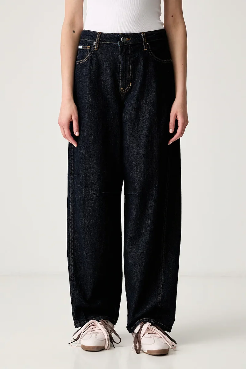 Guess Jeans blugi barrel pentru femei