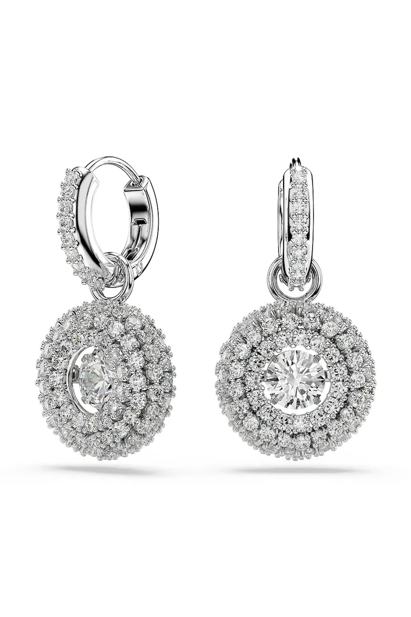Swarovski cercei pentru femei din metal cu zirconiu cubic SUBLIMA