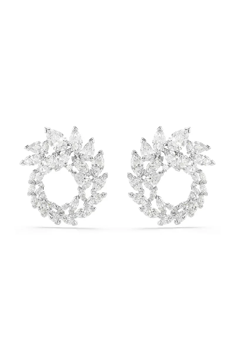 Swarovski cercei pentru femei din metal cu zirconiu cubic MESMERA