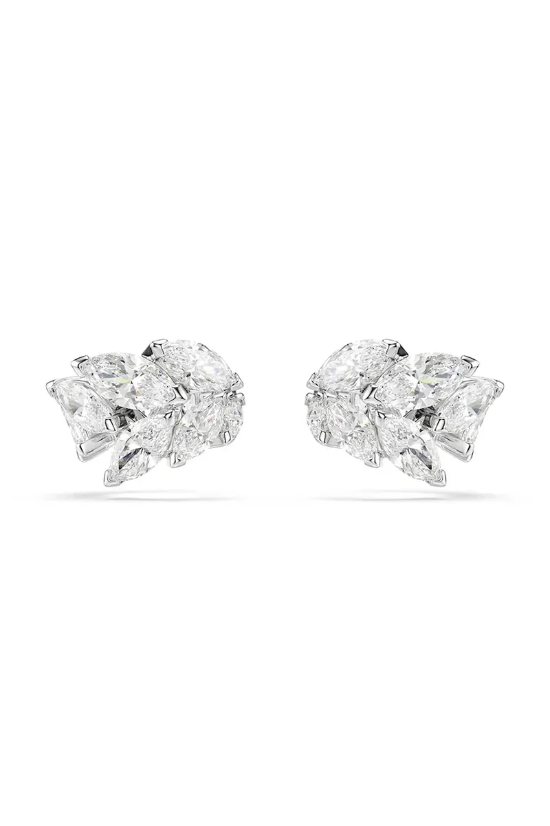 Swarovski ear cuff pentru femei din metal cu zirconiu cubic MESMERA pachet de 2