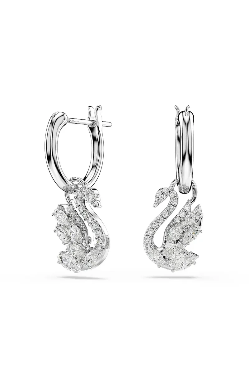 Swarovski cercei pentru femei din metal cu zirconiu cubic
