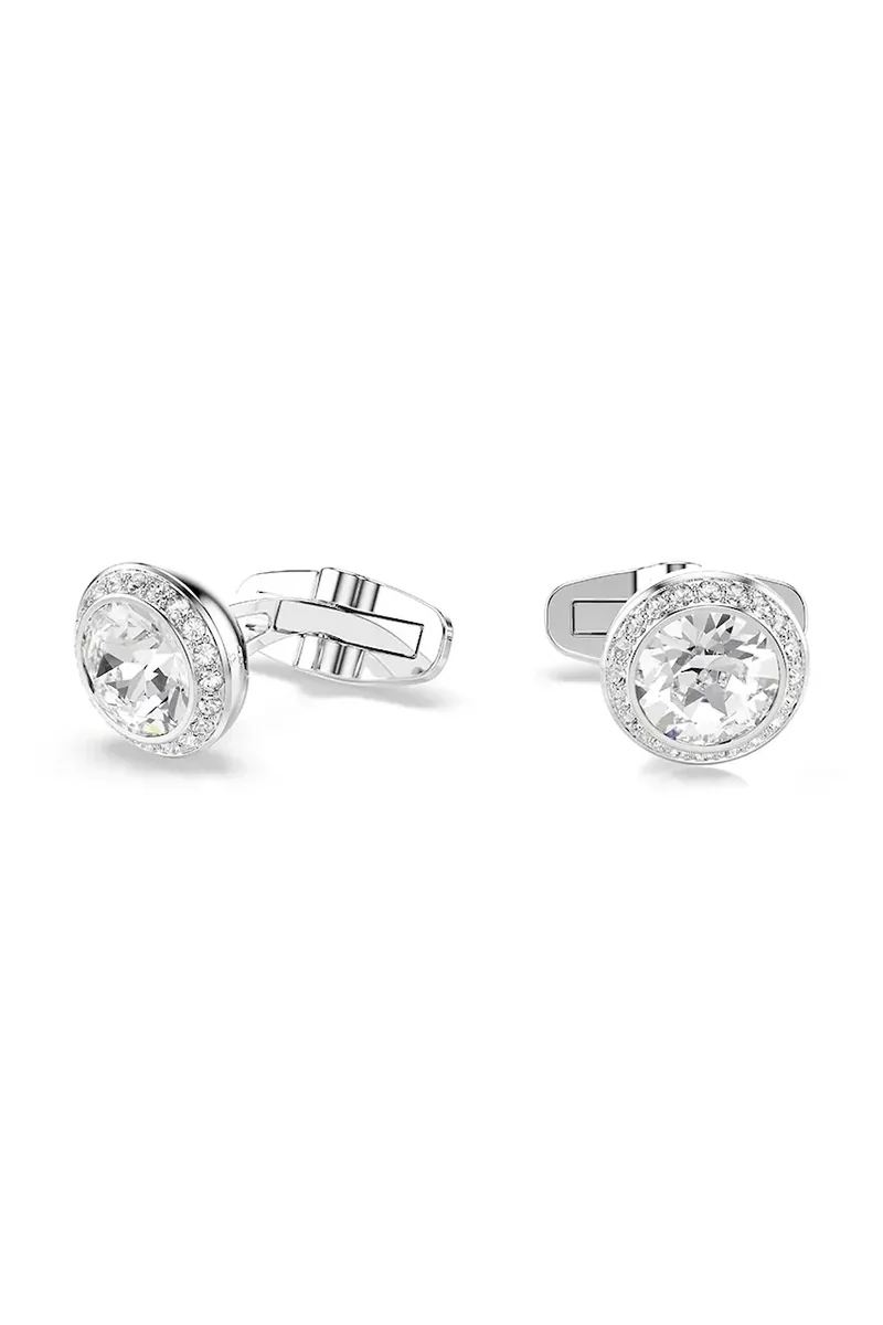 Swarovski butoni de manșetă pentru bărbați din metal cu cristal Swarovski UNA