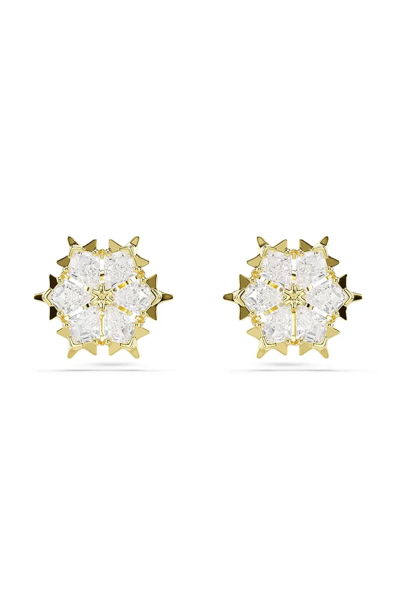 Swarovski cercei pentru femei placati cu aur zirconiu cubic MAGIC