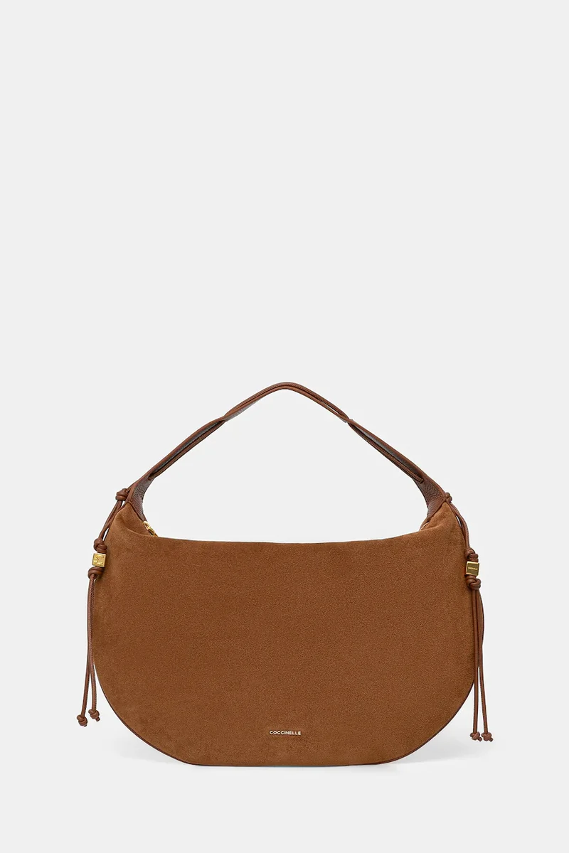 Coccinelle hobo bag pentru femei din piele întoarsă