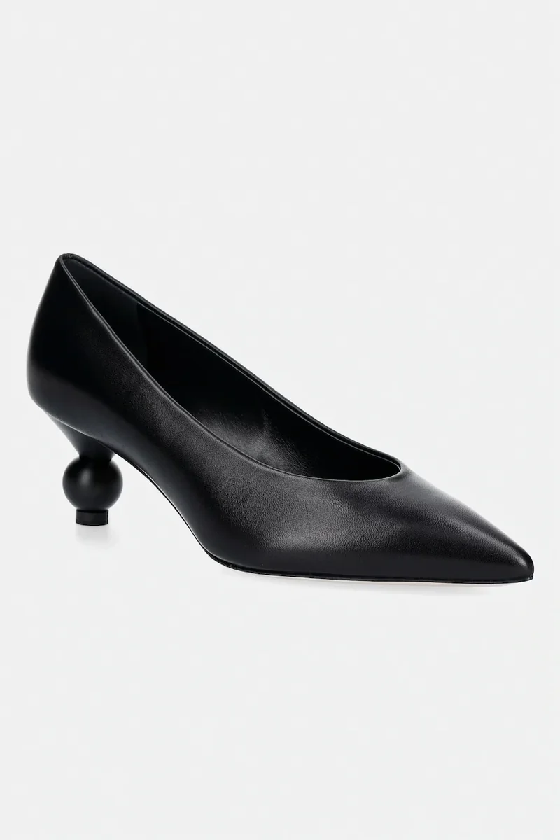 Weekend Max Mara pantofi cu toc stiletto din piele