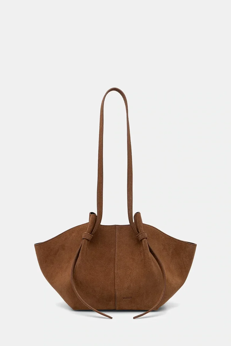 Yuzefi tote bag pentru femei din piele întoarsă MOCHI