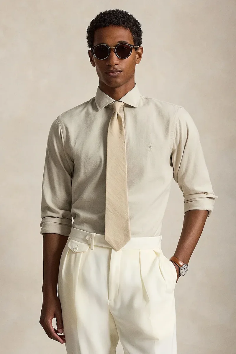 Polo Ralph Lauren cămașă pentru bărbați cu bumbac