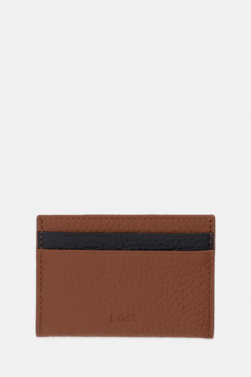 BOSS portcard pentru bărbați din piele BOSS x Aston Martin