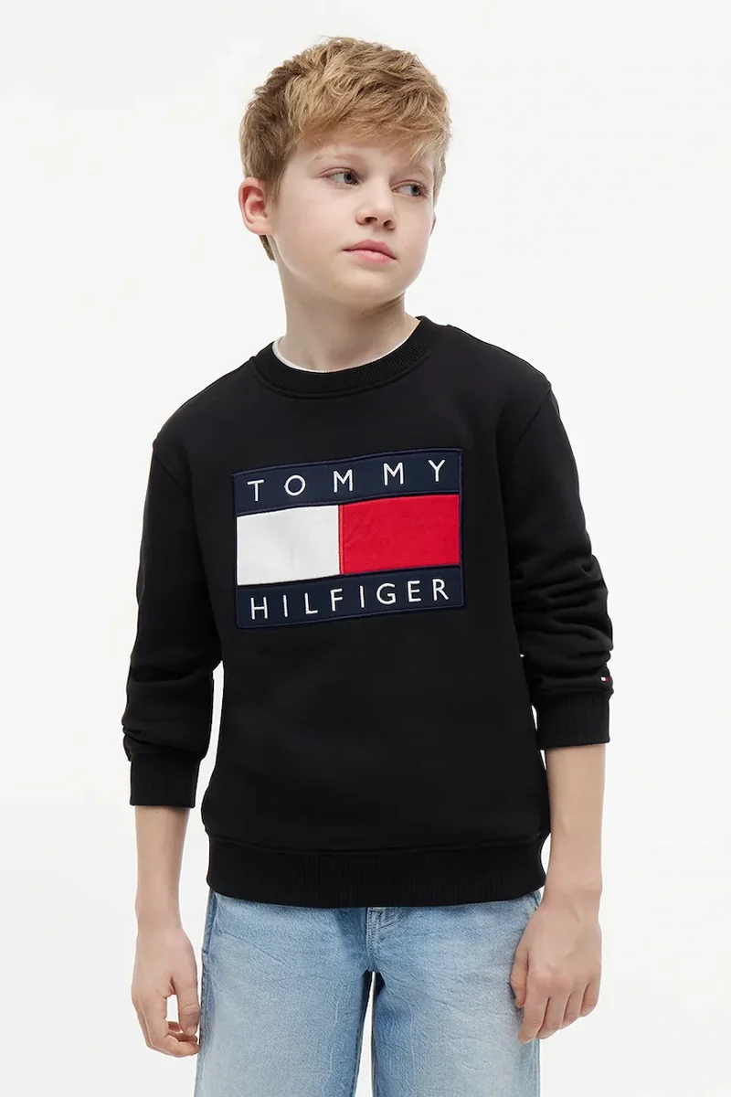 Tommy Hilfiger hanorac pentru copii din bumbac