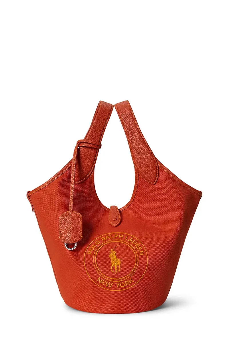 Polo Ralph Lauren tote bag pentru femei din bumbac