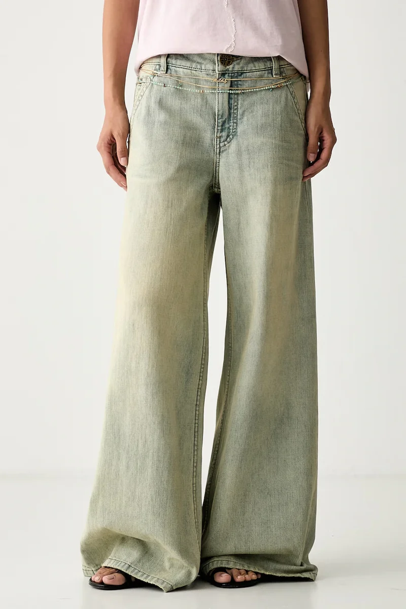 Miss Sixty blugi wide leg pentru femei