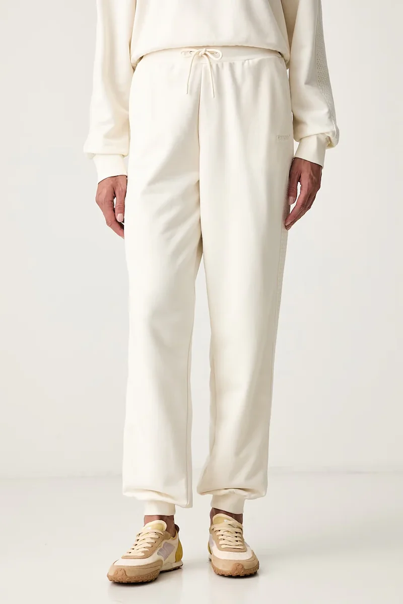 Guess pantaloni de trening pentru femei cu bumbac PHOEBE