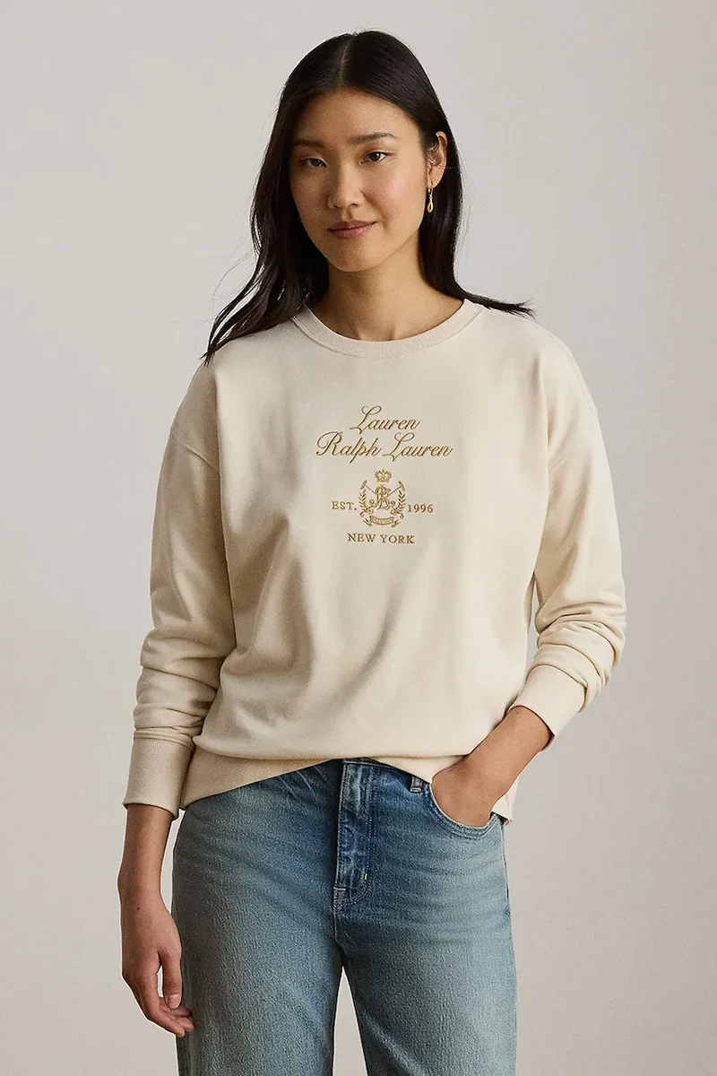Lauren Ralph Lauren hanorac pentru femei cu bumbac