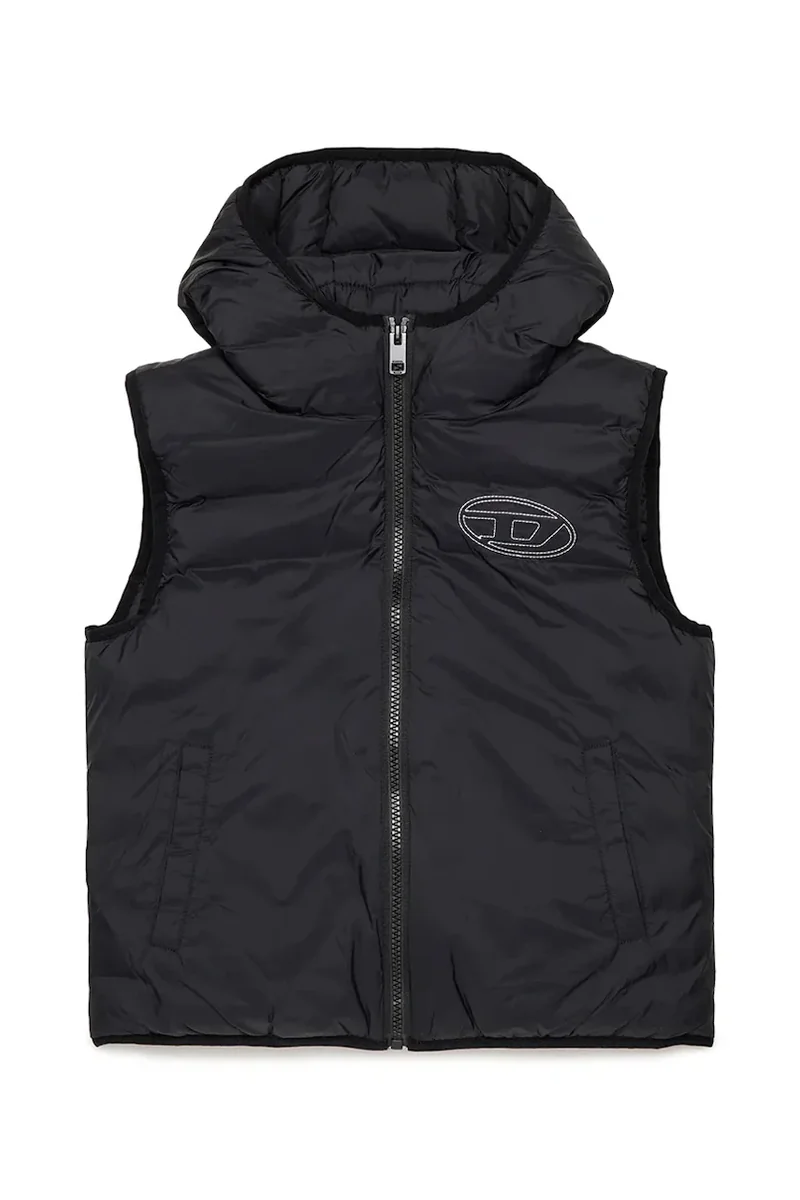 Diesel jachetă fără mâneci cu glugă pentru copii JOSIP JACKET