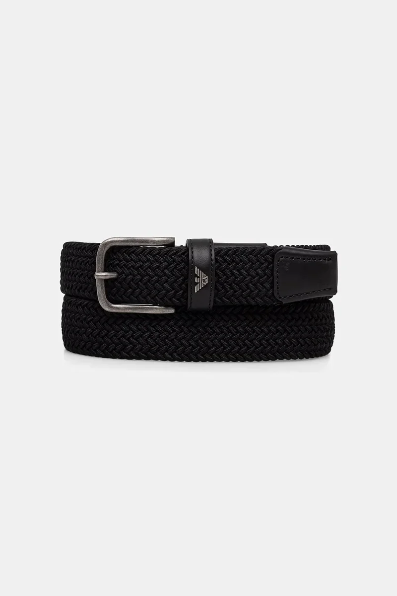 Emporio Armani curea împletită pentru bărbați