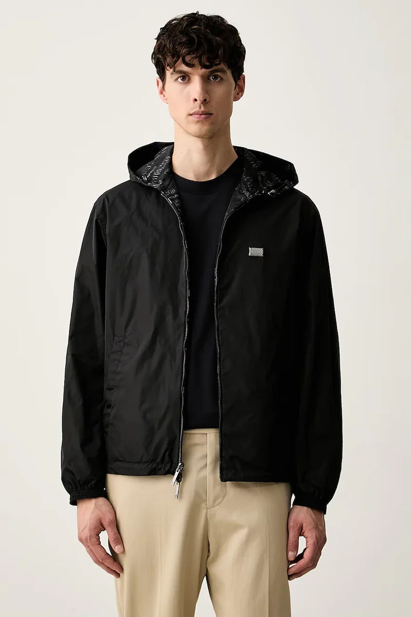 Emporio Armani jachetă reversibilă pentru bărbați